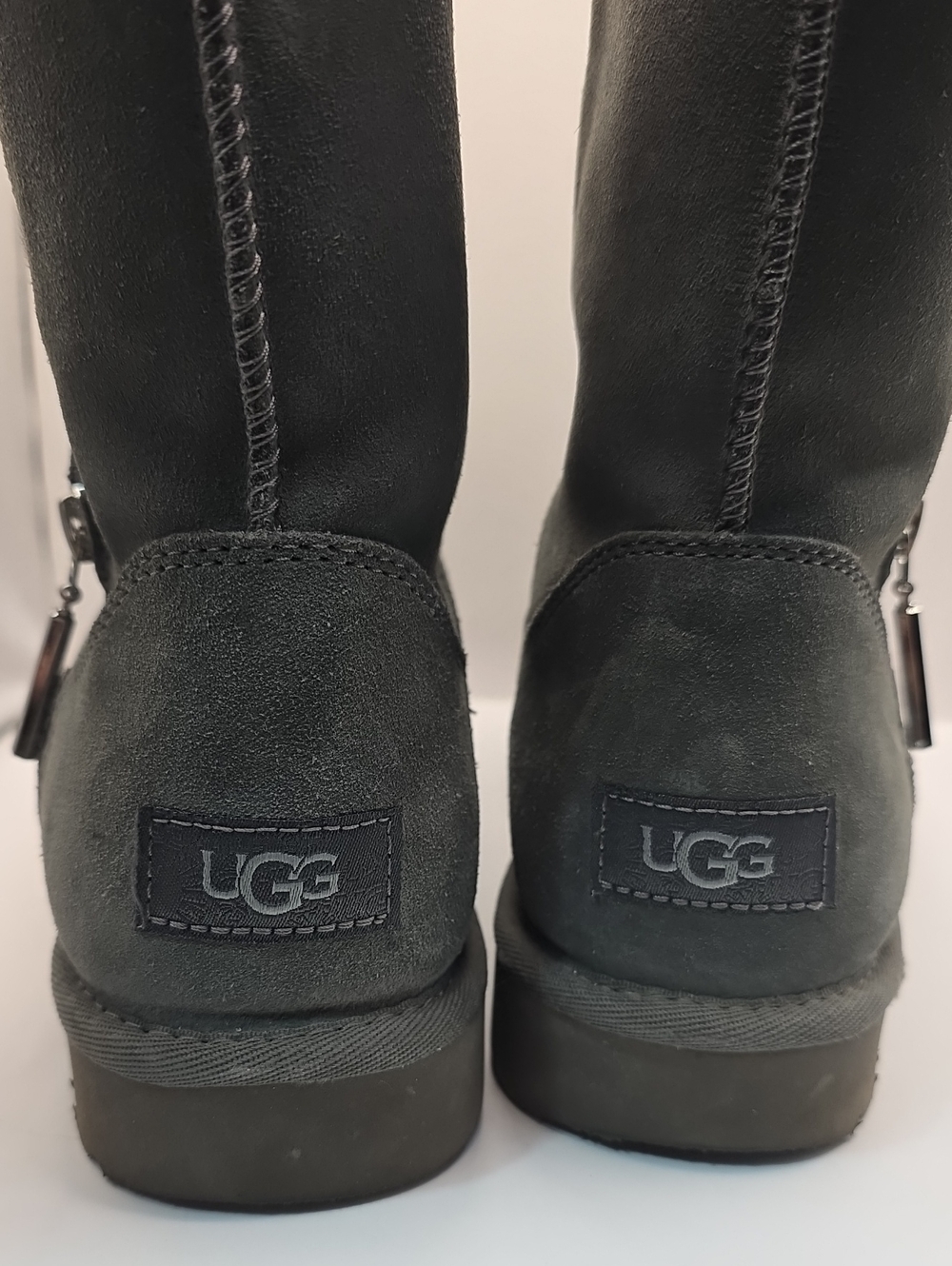 Uggs Classic Sequins Zipper On The Side Size 8 Womens - Picture 7 of 10